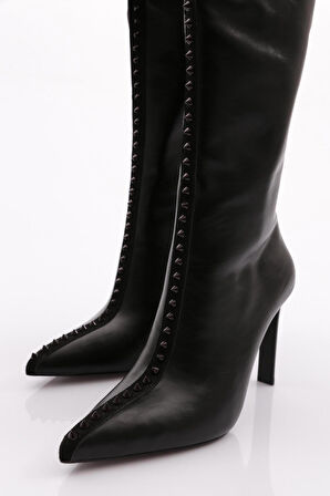 Dgn 5280 Kadın Topuklu Çizme