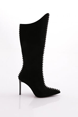 Dgn 5280 Kadın Topuklu Çizme