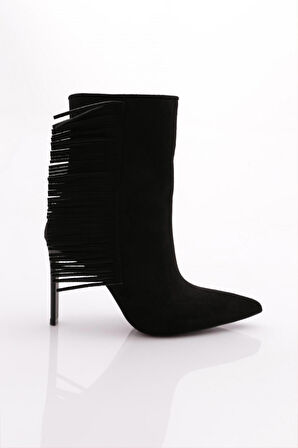 Dgn 5281 Kadın Topuklu Bot