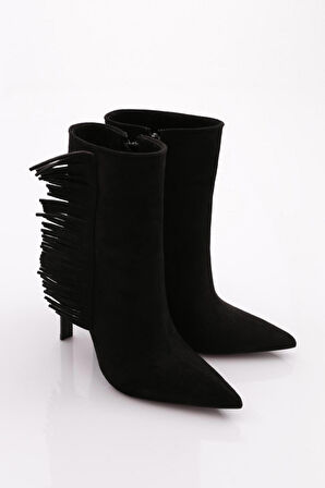 Dgn 5281 Kadın Topuklu Bot