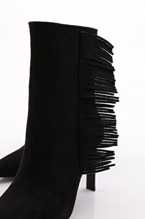 Dgn 5281 Kadın Topuklu Bot