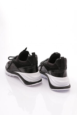 Dgn 080 Kadın Bağcikli Yüksek Taban Spor Ayakkabi