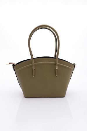 Dgn 10016 Kadin Üstü Oval Çanta