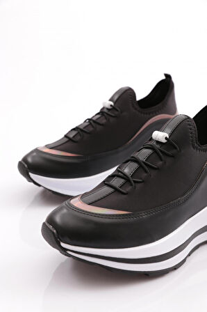 Dgn 2030 Kadın Kalin Taban Spor Ayakkabi