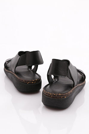 Dgn 317 Kadın Arkasi Lastikli Sandalet