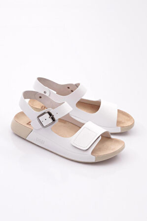 Dgn P28 Kadın Çift Bantli Sandalet