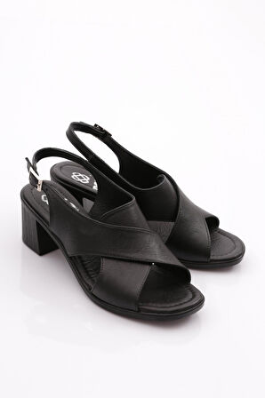 Dgn 2205 Kadin Topuklu Sandalet