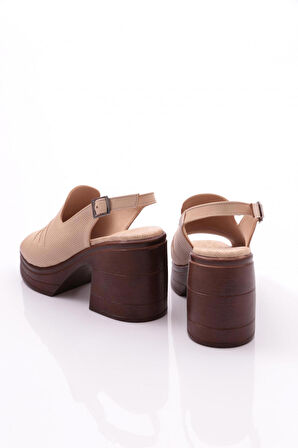 Dgn 55 Kadin Yandan Bağlamali Sandalet