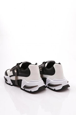 Dgn 052 Kadın Kalin Taban Sneaker Ayakkabi