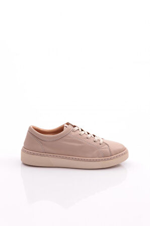 Dgn 455 Kadın Düz Taban Bağcikli Sneaker Ayakkabi