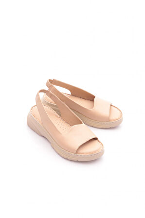 Dgn 016 Kadin Lastik Detayli Sandalet