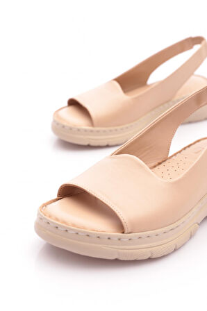 Dgn 016 Kadin Lastik Detayli Sandalet