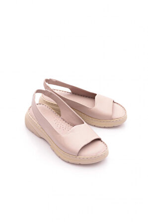 Dgn 016 Kadin Lastik Detayli Sandalet