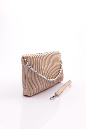 Dgn 1005 Kadin Zincir Detayli Omuz Ve Kol Çantasi