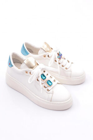 Dgn Es1514 Kadin Bağciklari Armali Spor Ayakkabi