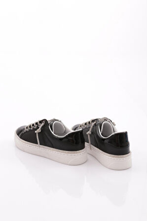 Dgn 2475 Kadin Taş İp Bağcikli Sneaker Ayakkabi