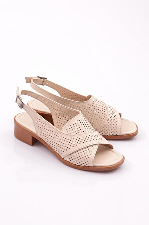 Dgn 013 Kadın Arkadan Bağlamali Sandalet