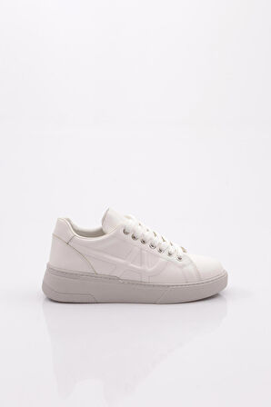 Dgn Es1508 Kadın Bağcikli Desenli Spor Ayakkabi