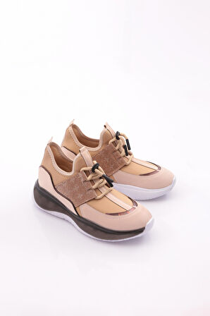 Dgn 2047 Kadin Yani Taşli Spor Ayakkabi