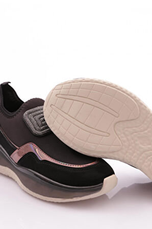 Dgn 2067 Kadin Üstü Taş Süslemeli Spor Ayakkabi