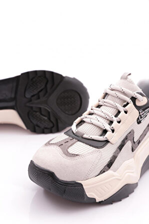 Dgn 65135 Kadin Kalin Taban Spor Ayakkabi
