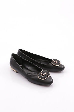 Dgn 1830 Kadin Yuvarlak Tokali Babet