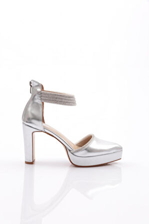 Dgn 215 Kadin Bileği Taş İşlemeli Topuklu Ayakkabi