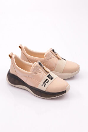 Dgn P4 Kadin Yazi Detayli Spor Ayakkabi