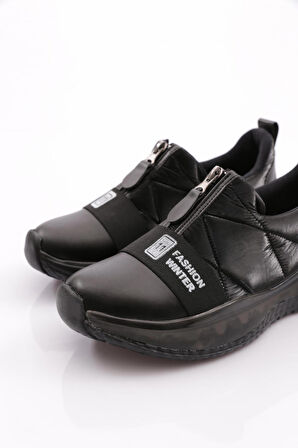 Dgn P4 Kadin Yazi Detayli Spor Ayakkabi