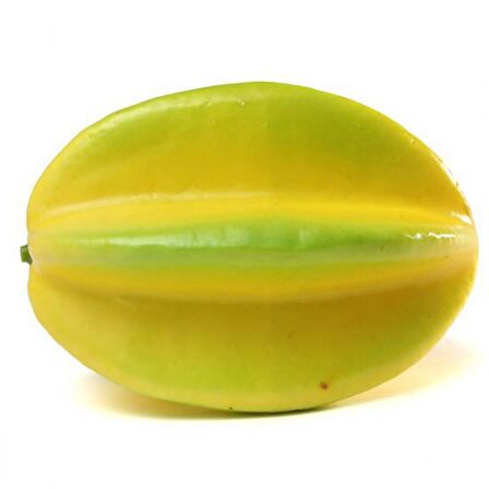 Yapay Meyve Carambole Star Fruit Yapay Yıldız Meyvesi Sarı 1adet