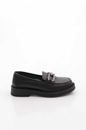 Dgn 9002 Kadin Düz Taban Loafer Ayakkabi