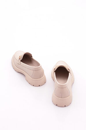 Dgn 4261 Kadin Aksesuarli Loafer Ayakkabi