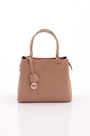 Dgn 543 Kadin Çiçek Broşlu Fermuarli Çanta