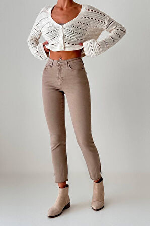 Lacarino 7357 Mia Kadın Jean Pantolon