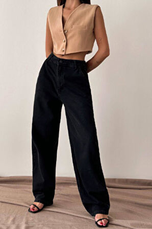 Lacarino 7587 Skater Fıt Kadın Jean Pantolon