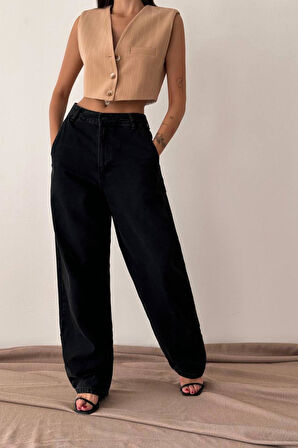 Lacarino 7587 Skater Fıt Kadın Jean Pantolon