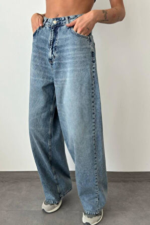 Lacarino 7588 E.W.Leg Kadın Jean Pantolon