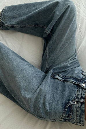 Lacarino 7588 E.W.Leg Kadın Jean Pantolon