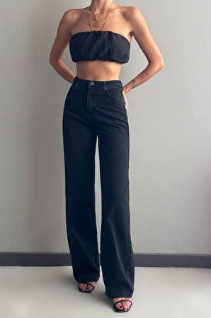 Lacarino 7714 W.Leg Kadın Jean Pantolon