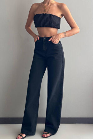 Lacarino 7714 W.Leg Kadın Jean Pantolon