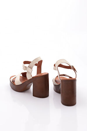 Dgn 2029 Kadin Topuklu Sandalet