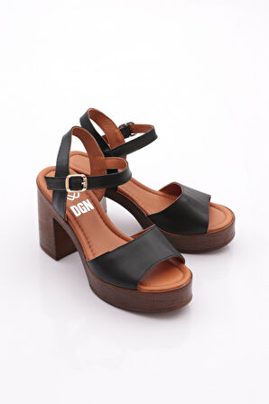 Dgn 2004 Kadin Topuklu Sandalet