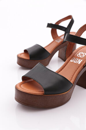 Dgn 2004 Kadin Topuklu Sandalet