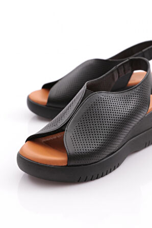 Dgn 2521405 Kadin Kalin Taban Sandalet