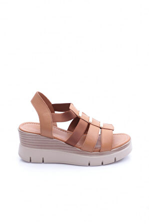 Dgn 2700 -23740 Kadin Kalin Taban Sandalet
