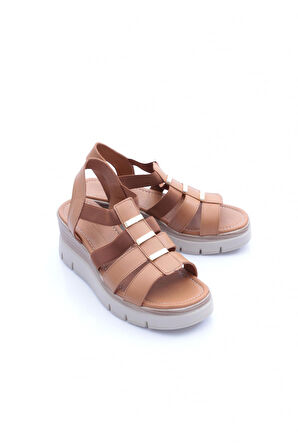 Dgn 2700 -23740 Kadin Kalin Taban Sandalet