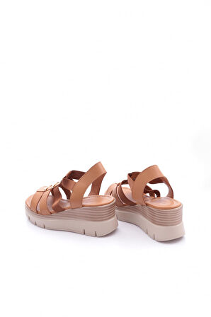 Dgn 2700 -23740 Kadin Kalin Taban Sandalet