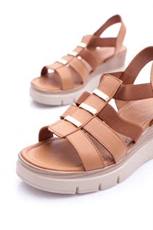Dgn 2700 -23740 Kadin Kalin Taban Sandalet