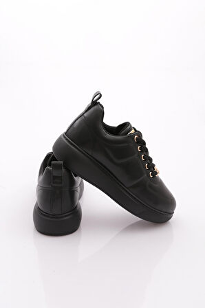 Dgn B1009 Kadin Aksesuarli Sneakers Ayakkabi