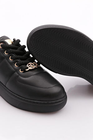 Dgn B1009 Kadin Aksesuarli Sneakers Ayakkabi